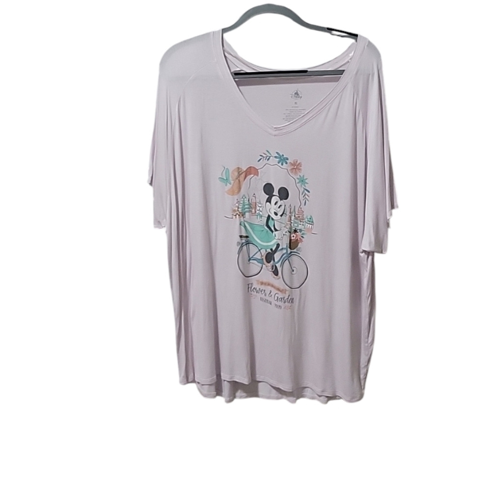 Disney Epcot International Flower & Garden Festival 2020 V Neck Shirt XL